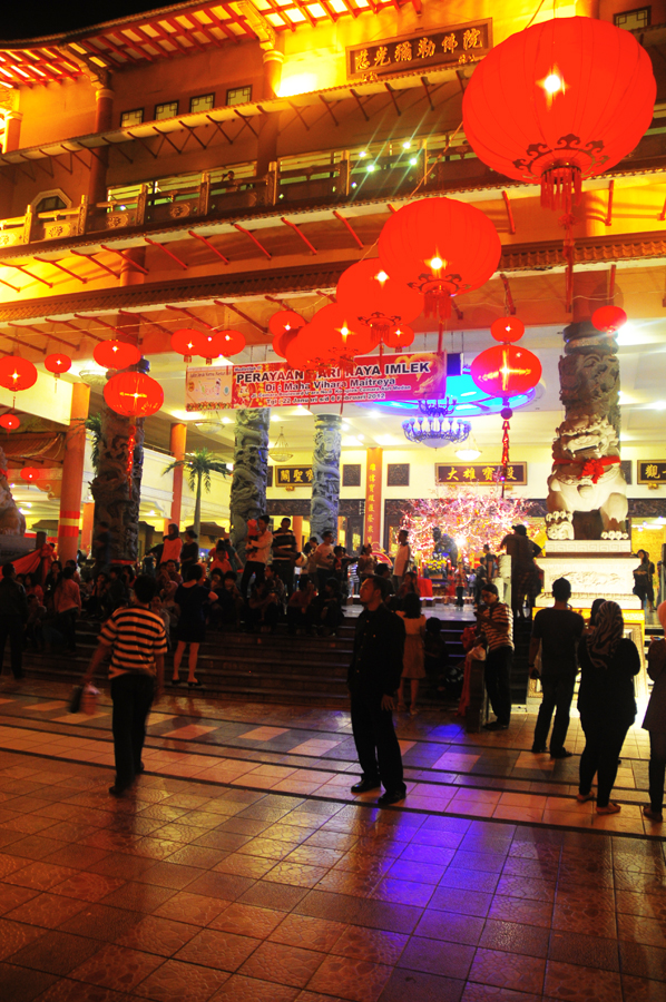 Perayaan Imlek di Vihara Maha Maitreya, Medan  tomtampubolon